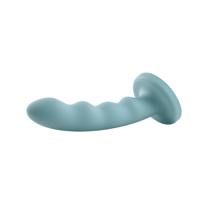 Sportsheets Merge Collection - 8" Solid Silicone G-Spot Dildo Sage