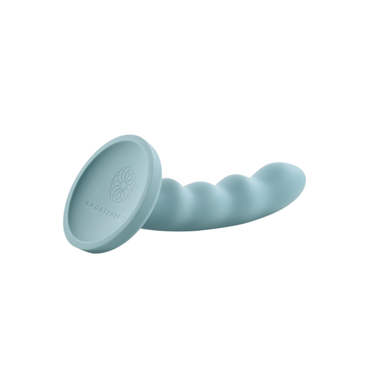 Sportsheets Merge Collection - 8" Solid Silicone G-Spot Dildo Sage