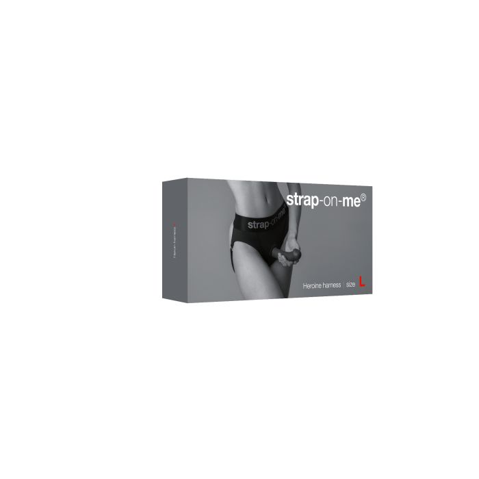 Strap On Me - Harness Lingerie Heroine - Black