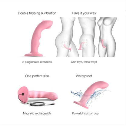 Strap On Me - Tapping Dildo Pink