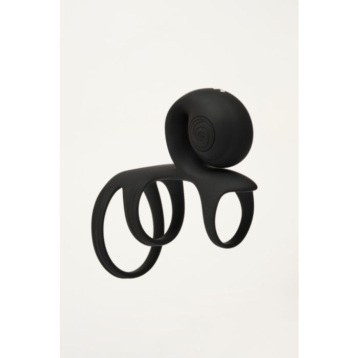 SVibe Snail JOVI ARC Couples Ring - Noir Haze