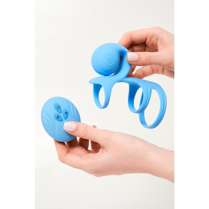 SVibe Snail JOVI ARC Couples Ring - Blue Haze