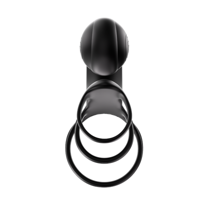 SVibe Snail JOVI ARC Couples Ring - Noir Haze