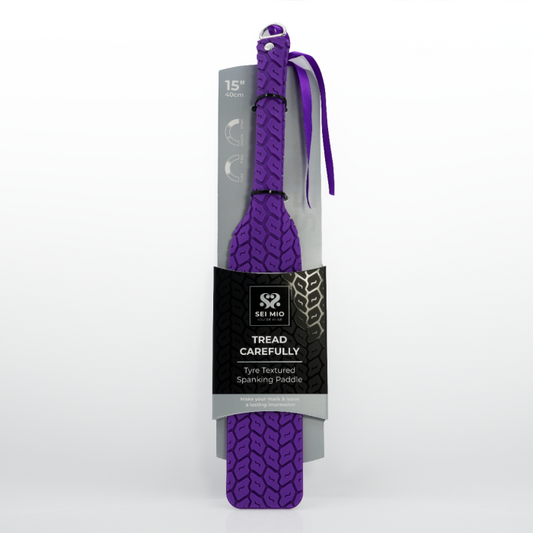 SEI MIO - Tread Carefully - Tyre Paddle - Purple