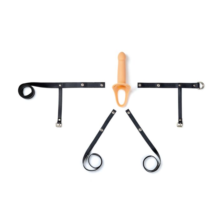 Virgite Strap On - Hollow Harness - Skin