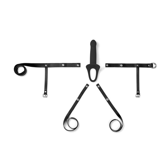Virgite Strap On - Hollow Harness - Black
