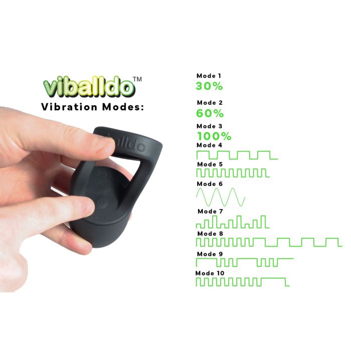 Balldo - Viballdo - Vibrating - Black