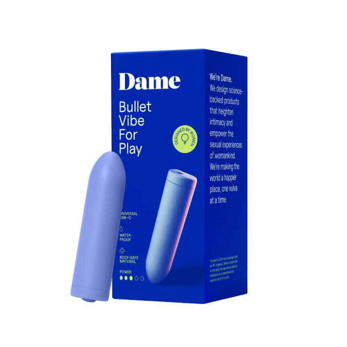 DAME - Zee, Bullet Vibrator - Periwinkle